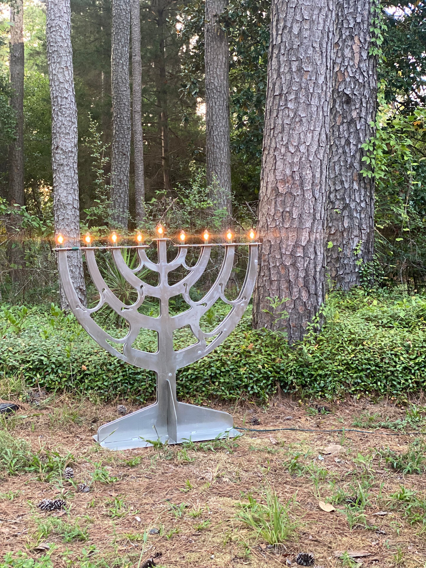 Menorah Outdoor decoration