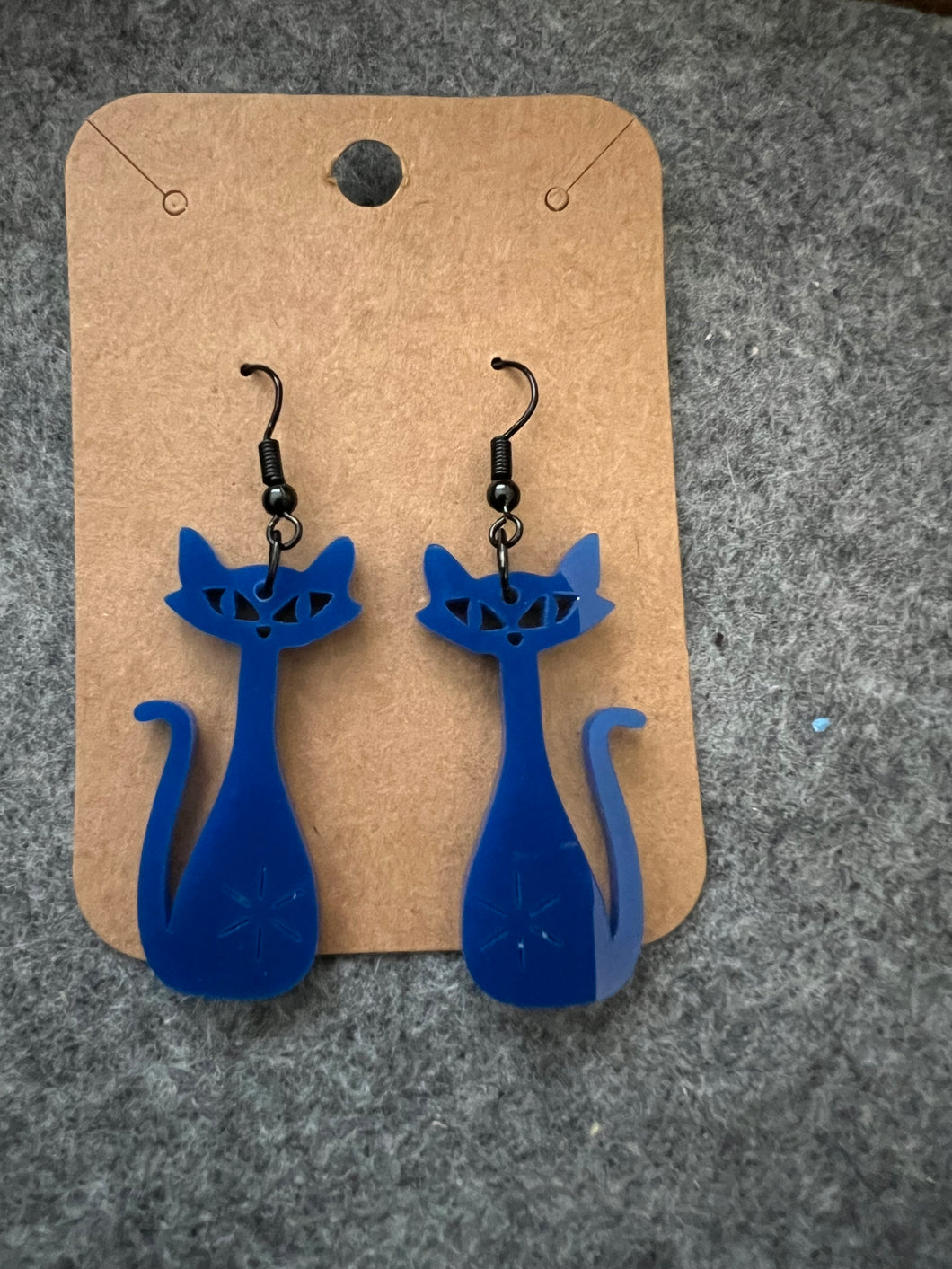 Mod Cat Earrings