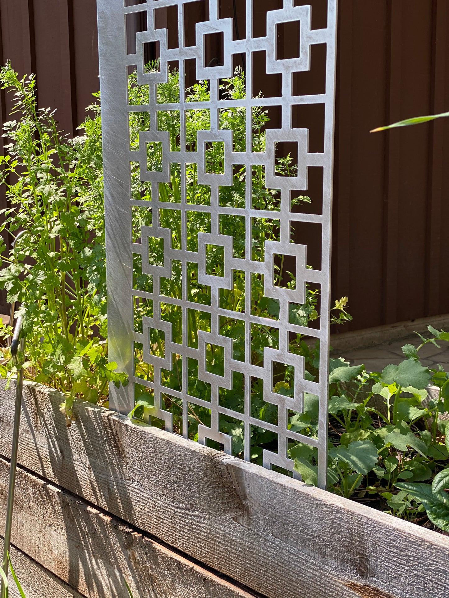 Breeze Block Garden Patio Trellis - Pattern A