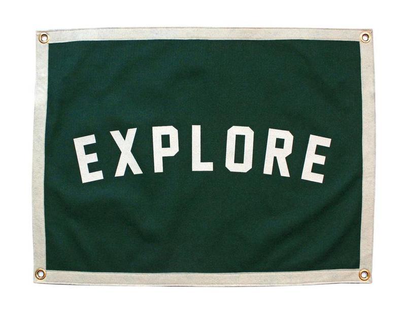 Explore Wool Camp Flag
