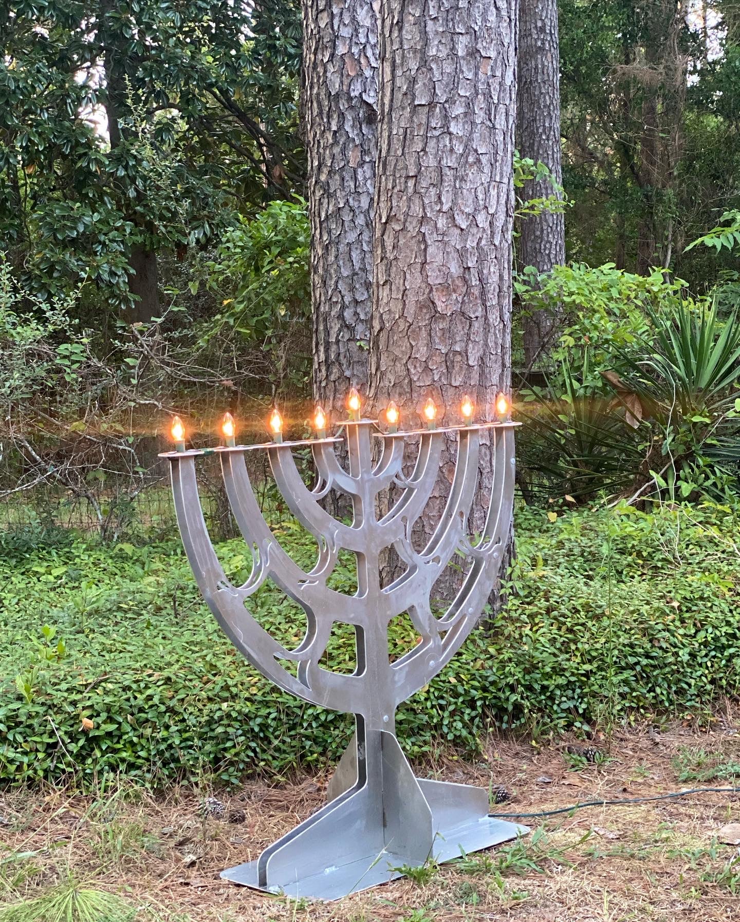 Menorah Outdoor decoration