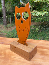 Load image into Gallery viewer, Clockwork Orange Owl

