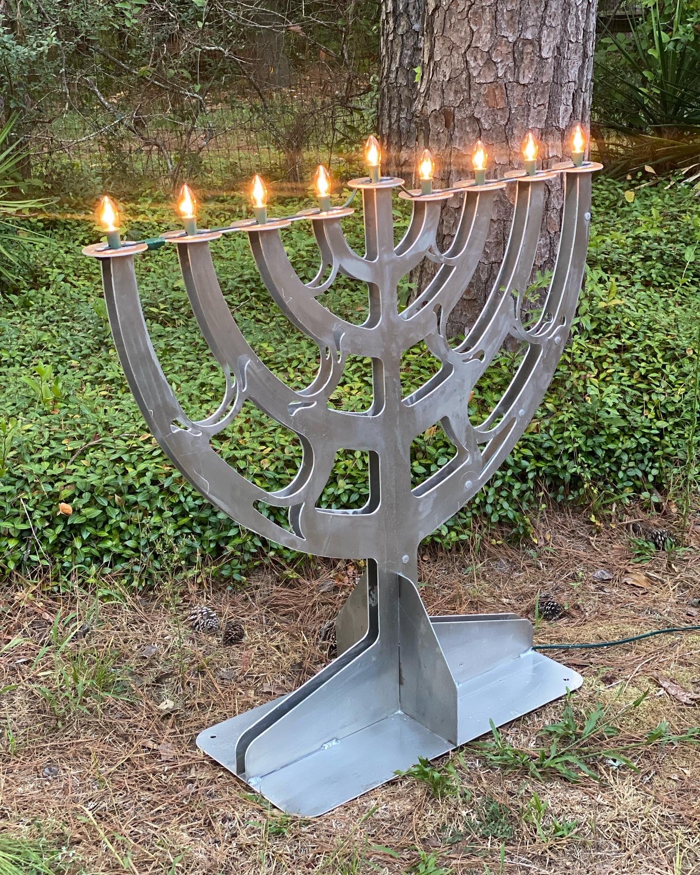 Menorah Outdoor decoration
